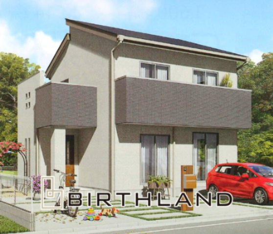 新築戸建・建売　福島市御山　はぴママ　の外観|いつでもご内覧可能です！お気軽にお問合せください♪