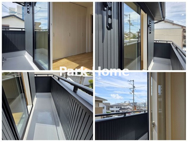 高知市秦南町2丁目 新築戸建てのバルコニー