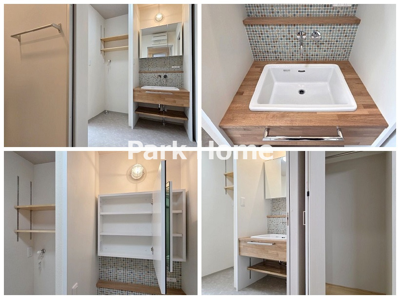 高知市秦南町2丁目 新築戸建ての洗面所