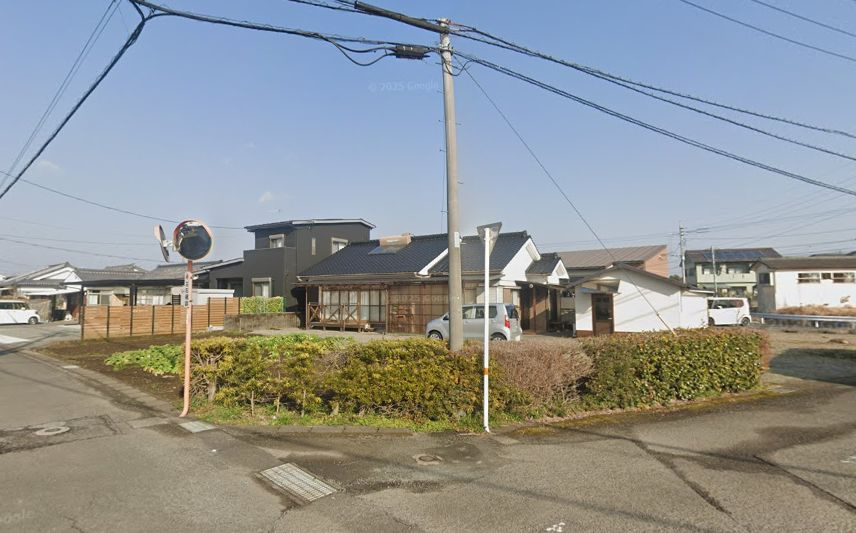 都城市上長飯町の売地の外観