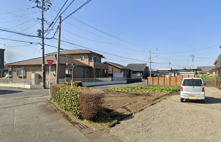 都城市上長飯町の売地の外観