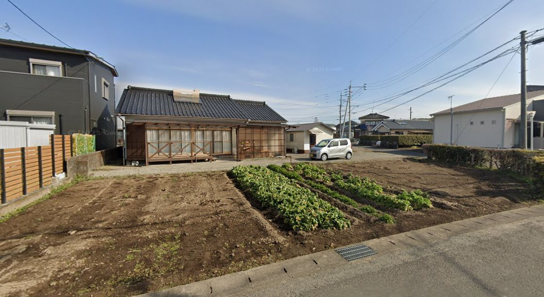 都城市上長飯町の売地の外観