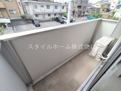 【バルコニー】 | エミールＡ | 別部屋写真です。