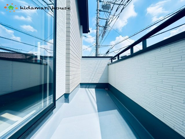 上尾市原市15期　新築戸建　ずっとプラス01のバルコニー