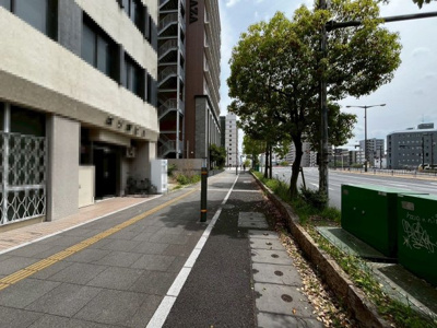 【前面道路含む現地写真】 | 竜神橋町１丁　売土地 | 戎公園まで徒歩１３分！気軽な近さでお散歩コースやジョギングコースにもいいですね♪気分もリフレッシュされますよ♪