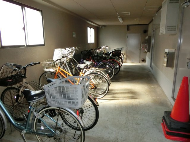 リベール明石Ⅰの駐輪場