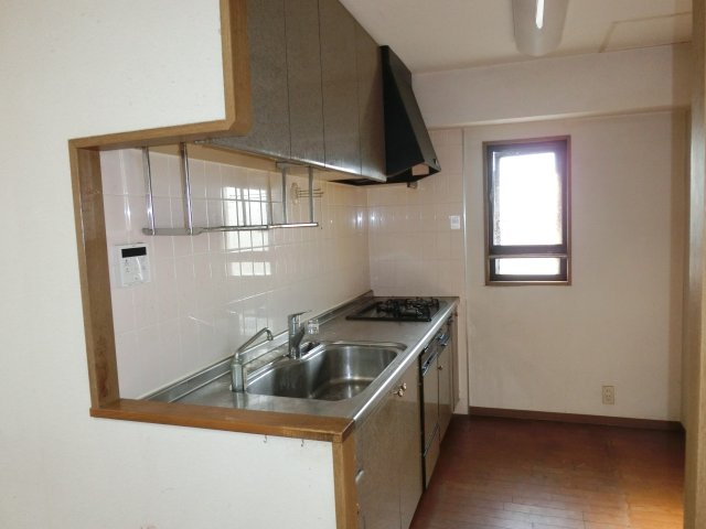 リベール明石Ⅰのキッチン|コンパクトなキッチンで掃除もラクラク