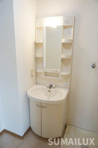 スカイマンション幾久富の独立洗面台