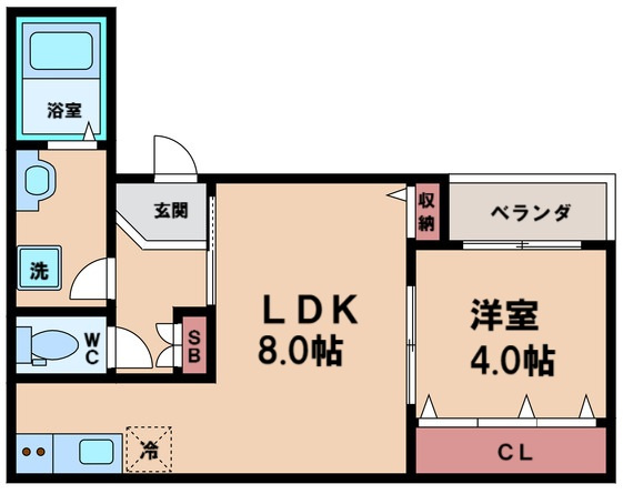 【間取り】 | プロスパーコート杉本町