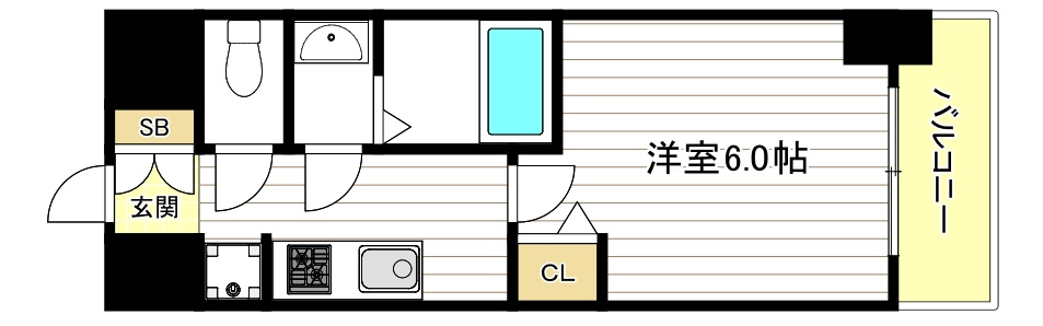 ファステート難波ヴィラントの間取り