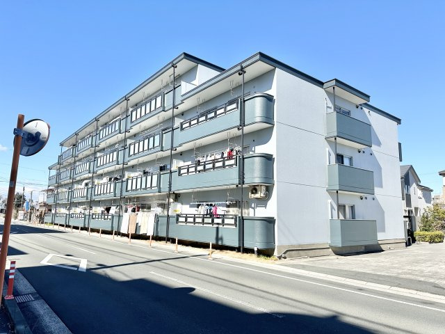 アーバンライフ江西Bの外観|周りに遮る物がなく、陽当り良好です！