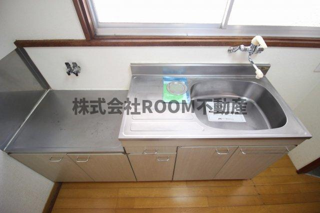 天神ハイツのキッチン|お料理しやすいキッチンです