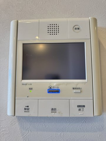 成子坂壱番街の防犯設備|モニター付きインターホン