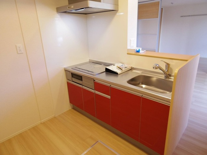 アユメノのキッチン|カウンターキッチ(IHｸｯｷﾝｸﾞﾋｰﾀｰ付き)