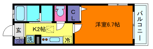 シャーメゾン本山北町の間取り