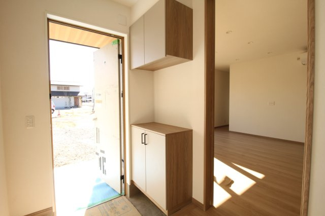 土佐山田町　新築戸建　Ｃ号地　（全4区画）　の収納|玄関収納