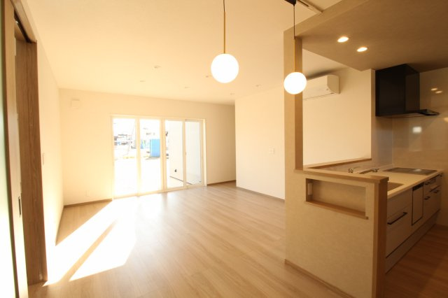 土佐山田町　新築戸建　Ｃ号地　（全4区画）　の居間・リビング|ＬＤＫ　16.62帖