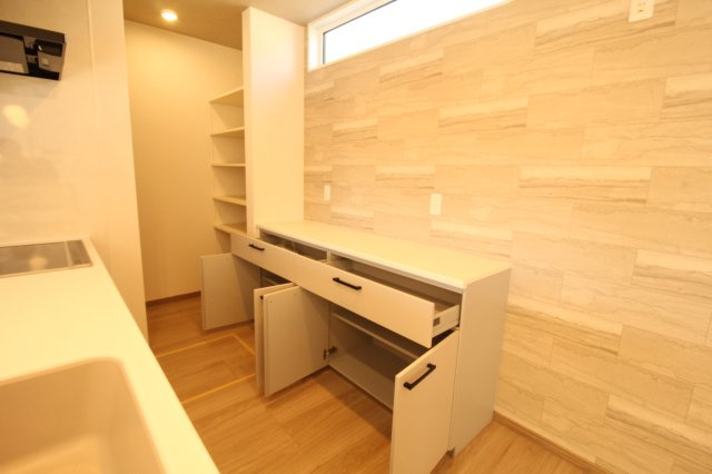 土佐山田町　新築戸建　Ｃ号地　（全4区画）　の収納|カップボード