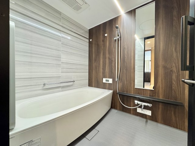 一条レジデンス西伊場の浴室|広々とした浴室でゆっくりと一日の疲れを癒せます♪