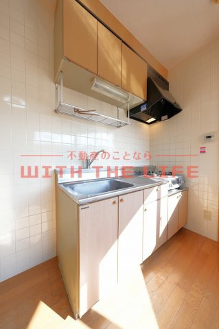 ヒノデカン【キャッシュバック対象物件】のキッチン|コンパクトなキッチンで掃除もラクラク