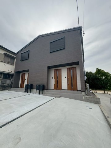 仮称今井様邸新築工事の駐車場