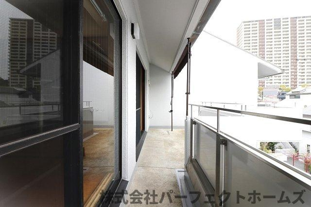 星和菊ヶ丘ハイツのバルコニー|広々としたバルコニーです