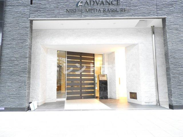 アドバンス西梅田ラシュレのエントランス|選べる家電プランあり！！