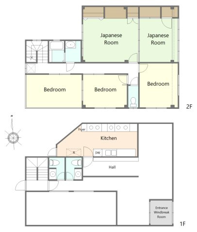 【間取り】の画像