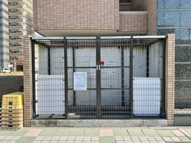 セランのその他共用部分|こちらはゴミ置き場。キレイに管理されています。
