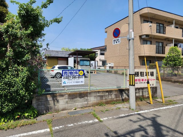 高崎市聖石町売土地の外観