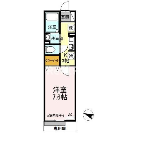 シエルコートの間取り