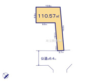建築条件なし　入間市下藤沢2丁目　全8区画（5区画）の画像