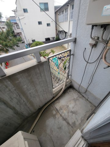 ベルメゾンのバルコニー
