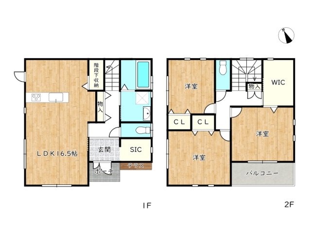 【間取り】 | 姫路市香寺町犬飼／中古戸建