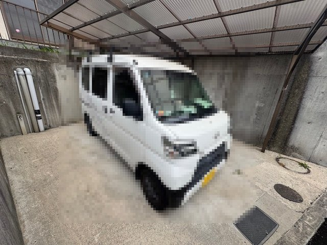 深阪4丁戸建の駐車場