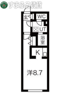 【間取り】 | G VIVRE 岡崎駅前　岡崎市羽根町