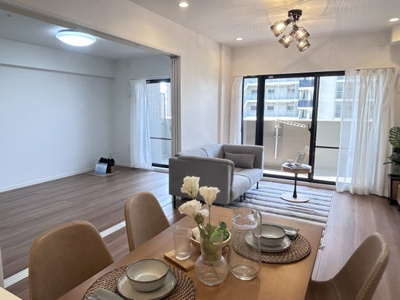 【居間・リビング】 | ライオンズマンション四日市 | ＬＤＫ