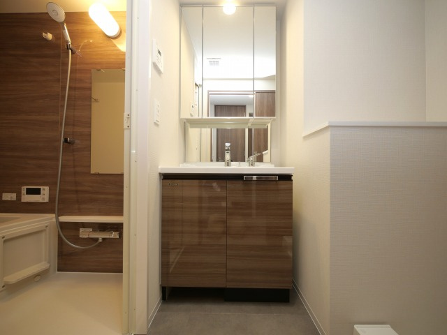 コンフォリア・リブ新大阪西宮原ソルテラスの洗面所