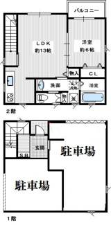 【間取り】 | 富田林市久野喜台一丁目・収益物件