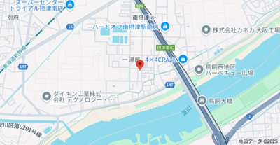 【地図】 | ラモーナ一津屋Ⅰ