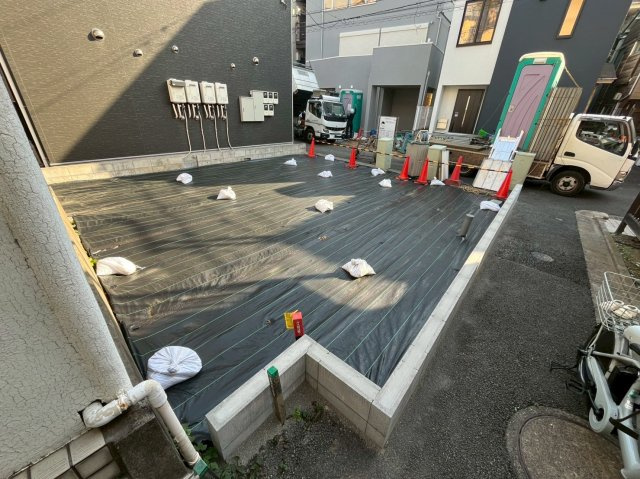 売地　東武練馬駅の前面道路含む現地写真|前面道路含む現地写真です