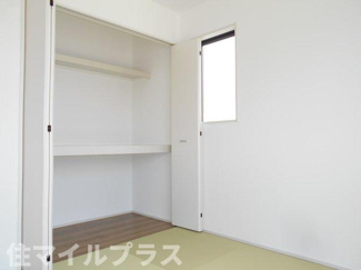 【和室】 | 郡山市片平町釜場新築一戸建て3棟 | い草の香りが落ち着く素敵な和室です