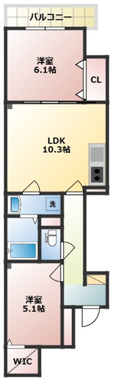 【間取り】 | クリエオーレ天理