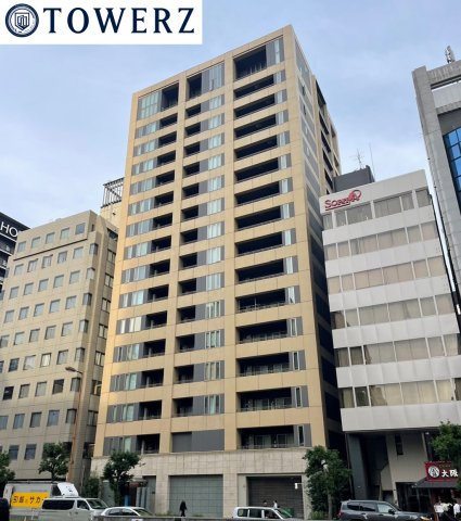 【外観】 | 【外観】地上17階建て、総戸数83戸！明るい外装が印象的な、大阪城公園のそばの高層マンション！