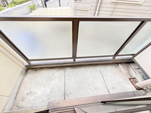 グランドハイツ三津屋北のバルコニー