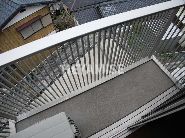 ショコラハウスのバルコニー