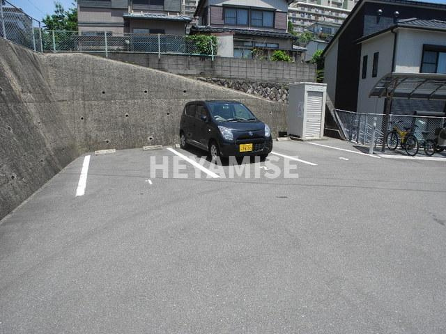 ショコラハウスの駐車場