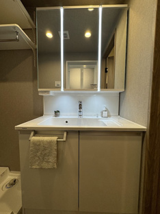 【洗面所】三滝コーポラス 