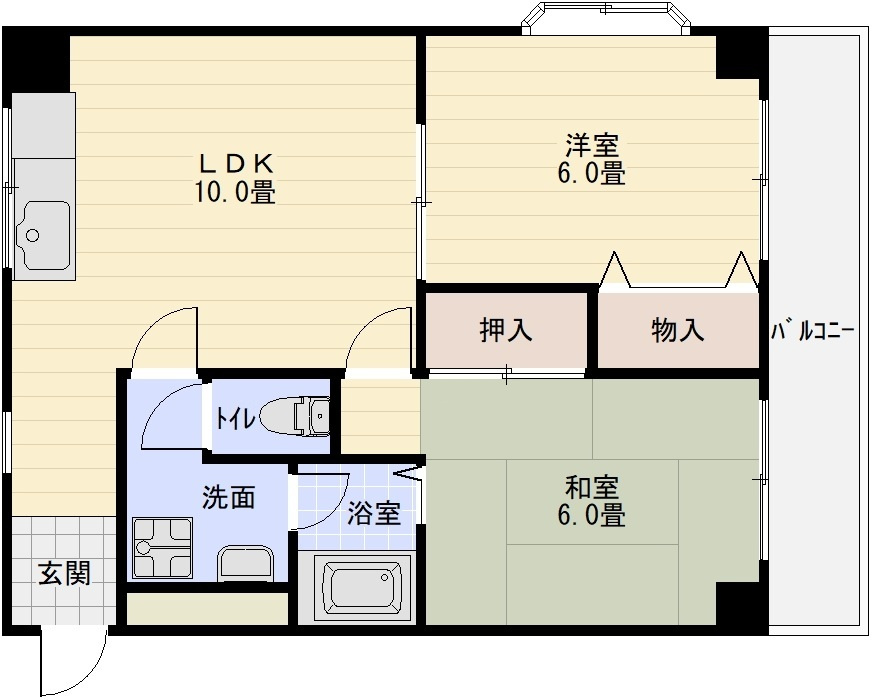 エストレーネの間取り