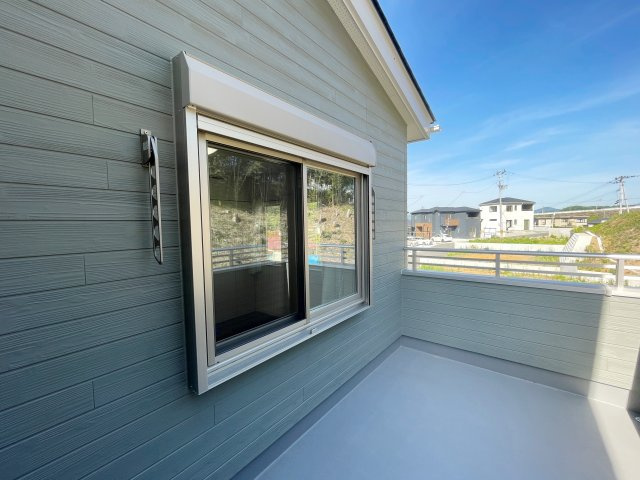 二本松市上竹1丁目　Life Qualityのバルコニー